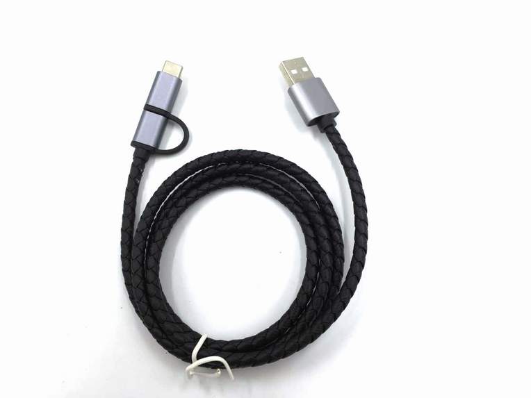 宏浩達(dá)二合一數(shù)據(jù)線，安卓micro USB/type-c兩用數(shù)據(jù)線