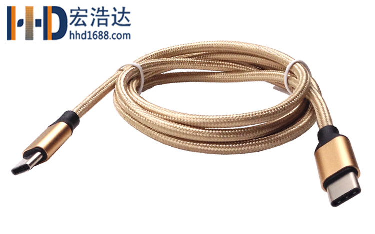 USB type-c to type-c數(shù)據(jù)線雙面插對(duì)充小米樂視快速充電線廠家直銷