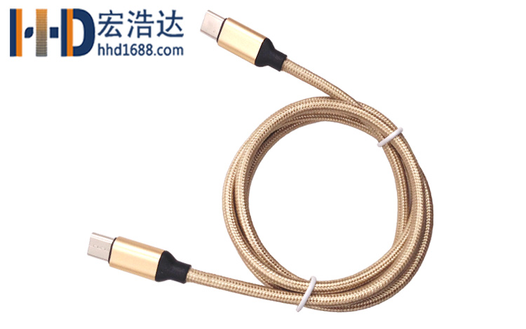 USB type-c to type-c數(shù)據(jù)線雙面插對(duì)充小米樂視快速充電線廠家直銷